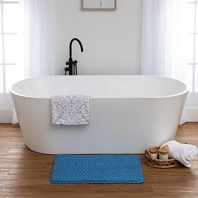 The Big One® Chevron Loop Memory Foam Bath Mat