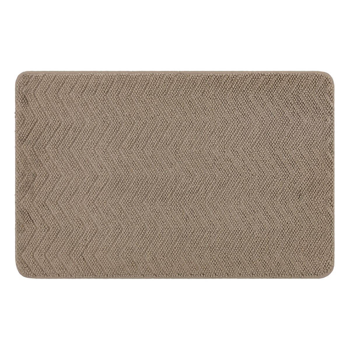 The Big One® Chevron Loop Memory Foam Bath Mat - Taupe, 20X32