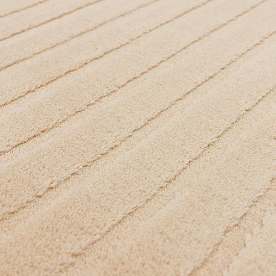 The Big One® Plush Stripe Memory Foam Bath Mat