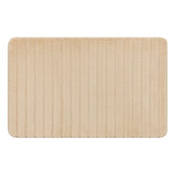 The Big One® Plush Stripe Memory Foam Bath Mat