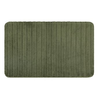 The Big One® Plush Stripe Memory Foam Bath Mat