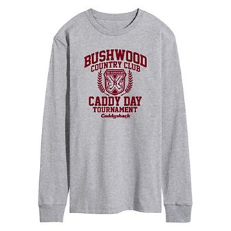 Men's Caddy Shack Bushwood Long Sleeve Graphic Tee