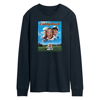 Men's Caddy Shack Poster Long Sleeve Graphic Tee
