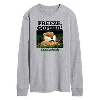 Men's Caddy Shack Freeze Gopher Long Sleeve Graphic Tee