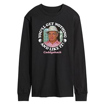 Men's Caddy Shack You'll Get Nothing Long Sleeve Graphic Tee