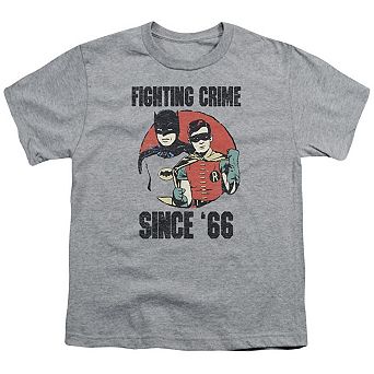Batman Classic Tv Since 66 Short Sleeve Youth T-shirt