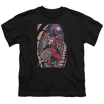 Batman Harley First Short Sleeve Juvenile T-shirt