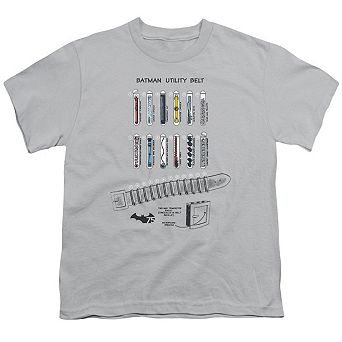 Batman Utility Belt Short Sleeve Youth T-shirt