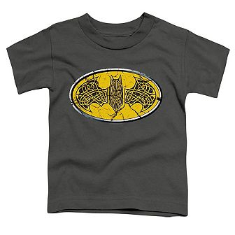 Batman Celtic Shield Short Sleeve Juvenile T-shirt