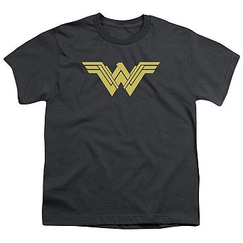 Batman V Superman Clean Line Logo Short Sleeve Youth T-shirt