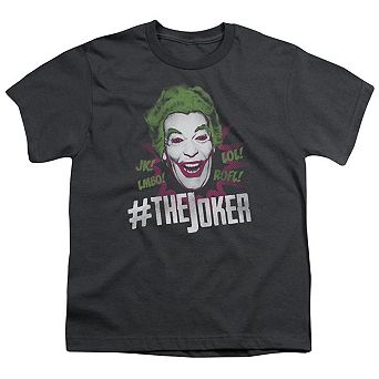 Batman Classic Tv Joker Short Sleeve Youth T-shirt