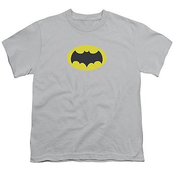 Batman Classic Tv Chest Logo Short Sleeve Youth T-shirt