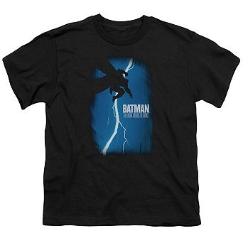 Batman Dkr Cover Short Sleeve Youth T-shirt