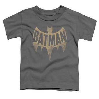 Batman Classic Tv Vintage Logo Short Sleeve Juvenile T-shirt