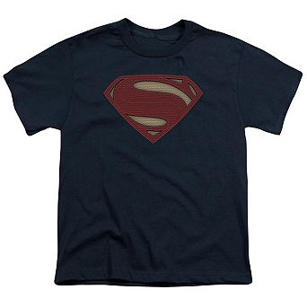 Batman V Superman Super Movie Logo Short Sleeve Youth T-shirt