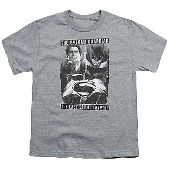 Batman V Superman Guardian V Son Short Sleeve Youth T-shirt