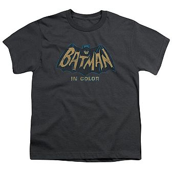 Batman Classic Tv In Color Short Sleeve Youth T-shirt