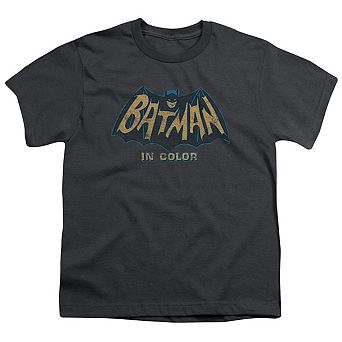 Batman Classic Tv In Color Short Sleeve Youth T-shirt