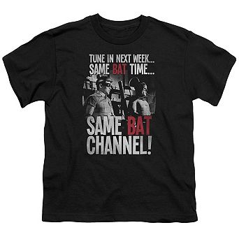 Batman Classic Tv Bat Channel Short Sleeve Juvenile T-shirt
