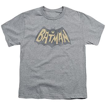 Batman Classic Tv Show Logo Short Sleeve Youth T-shirt