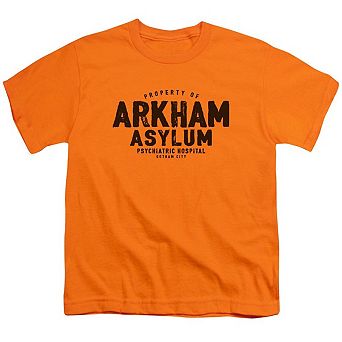 Batman Arkham Asylum Short Sleeve Youth T-shirt