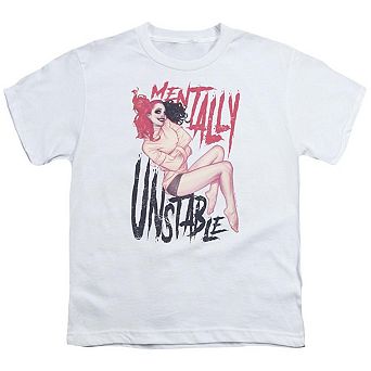 Batman Unstable Short Sleeve Youth T-shirt