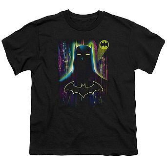 Batman Knight Lights Short Sleeve Youth T-shirt