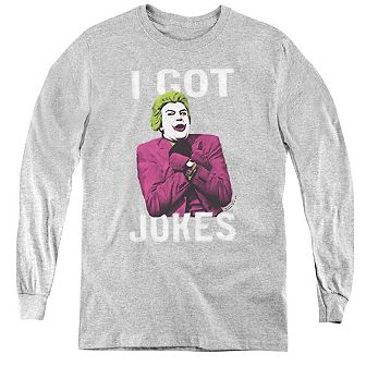 Batman Classic Tv Got Jokes Youth Long Sleeve T-shirt