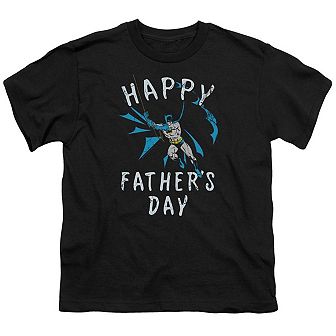 Batman Fathers Day Short Sleeve Juvenile T-shirt