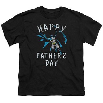 Batman Fathers Day Short Sleeve Juvenile T-shirt