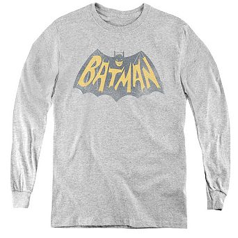 Batman Classic Tv Show Logo Youth Long Sleeve T-shirt