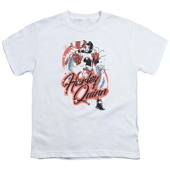 Batman Harley Airbrush Short Sleeve Youth T-shirt