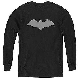 Batman 52 Black Youth Long Sleeve T-shirt