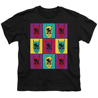 Batman Warhol Batman Short Sleeve Juvenile T-shirt