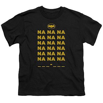 Batman Classic Tv Na Na Na Short Sleeve Juvenile T-shirt