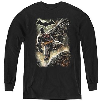 Batman Family Youth Long Sleeve T-shirt