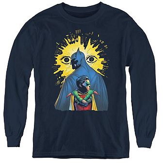 Batman Watchers Youth Long Sleeve T-shirt