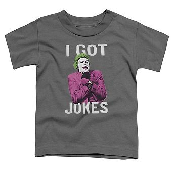 Batman Classic Tv Got Jokes Short Sleeve Juvenile T-shirt