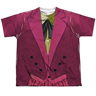 Batman Classic Tv Joker Uniform Short Sleeve Youth Poly Crew T-shirt