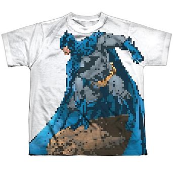 Batman Batbit Short Sleeve Youth Poly Crew T-shirt