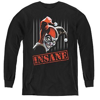 Batman Insane Youth Long Sleeve T-shirt