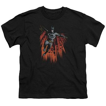 Batman Majestic Short Sleeve Youth T-shirt