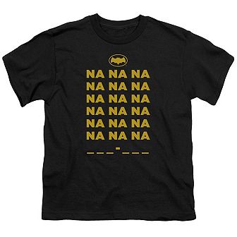 Batman Classic Tv Na Na Na Short Sleeve Youth T-shirt