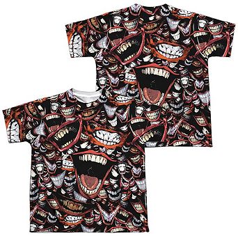 Batman Famous Wretch Sub Short Sleeve Youth Poly Crew T-shirt