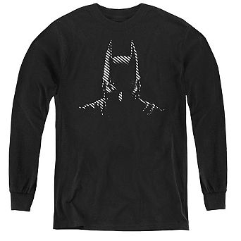 Batman Noir Youth Long Sleeve T-shirt