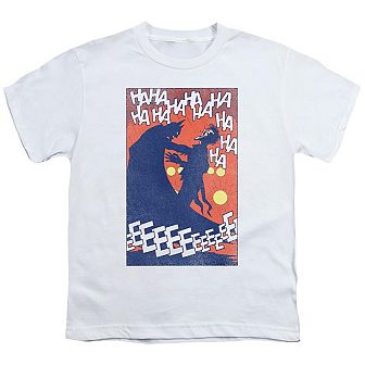 Batman Punchline Short Sleeve Youth T-shirt
