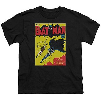 Batman First Short Sleeve Youth T-shirt
