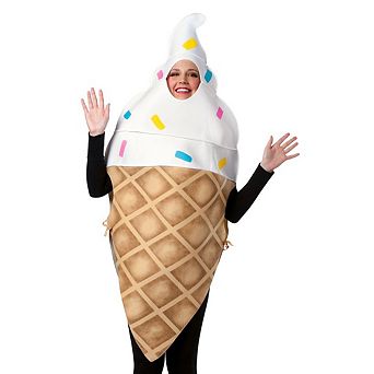 Ice Cream Cone Costume, Adult One Size