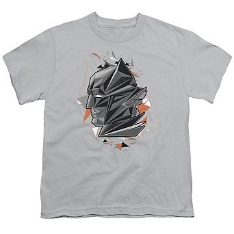 Batman V Superman Bat Head Tech Short Sleeve Youth T-shirt