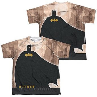 Batman City Crusader Short Sleeve Youth Poly Crew T-shirt